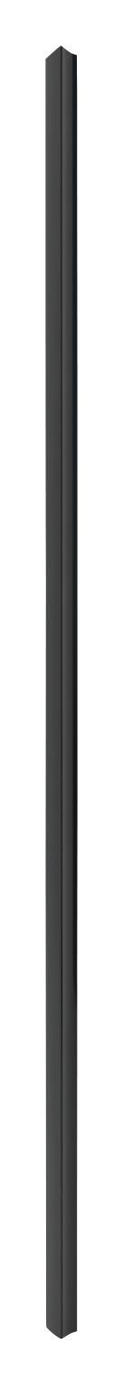 Úchytka Unit - černá, Moderní, plast (103,5/2,8/2cm) - Ondega