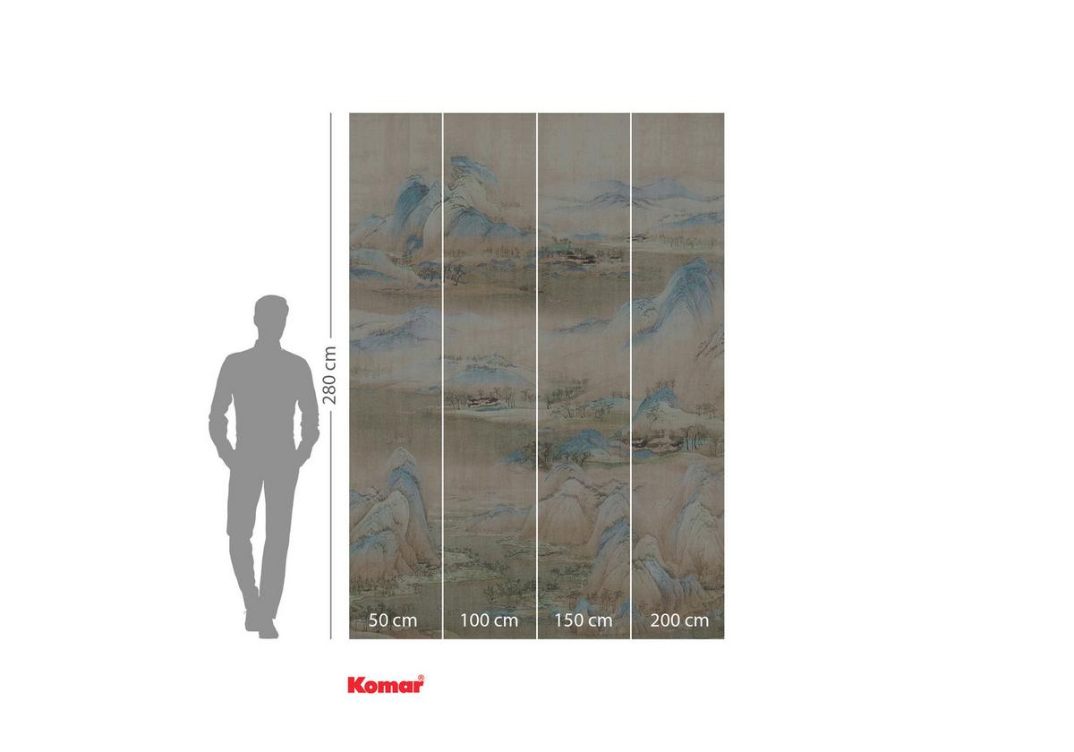 Fototapete Inx4-011 Amenity - Multicolor, Trend, Papier (200/280cm) - Komar