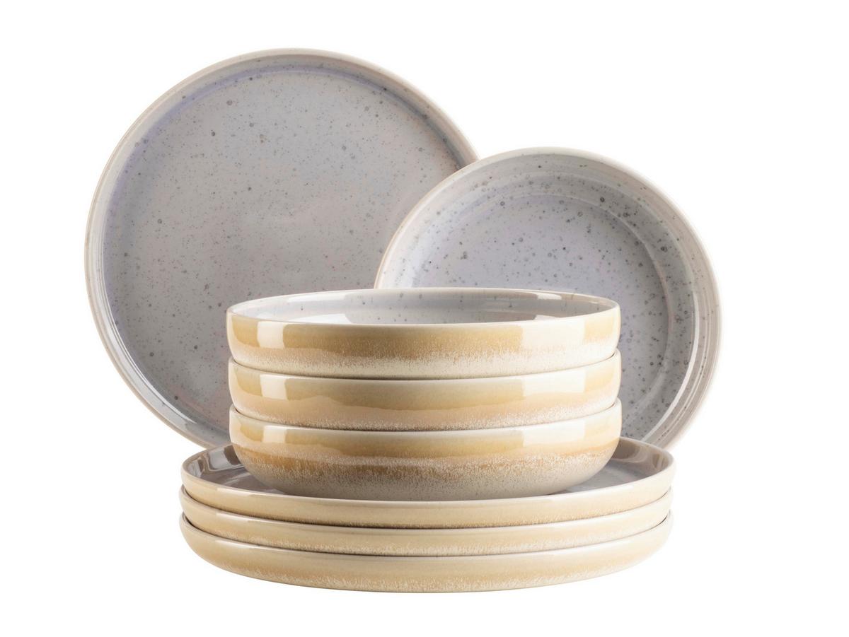 Tafelservice Candy Flieder 8-Teilig - Flieder, Basics, Keramik - Mäser
