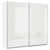 Tolóajtós Szekrény Feldkirch 225/210 Cm - magasfényű fehér/fehér, Modern, faalapú anyag (225/210/62cm)