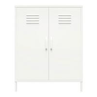 Highboard Mission District Weiß B: 40cm - Weiß, Design, Metall (40/102/80cm) - MID.YOU