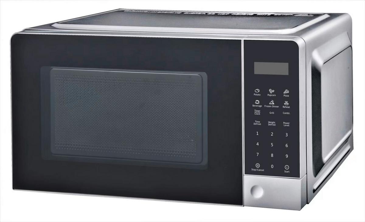 Mikrowelle Bono Schwarz 700 W 11 Leistungsstufen - Schwarz, Basics, Glas/Kunststoff (24,3/44,6/33,2cm) - Bono