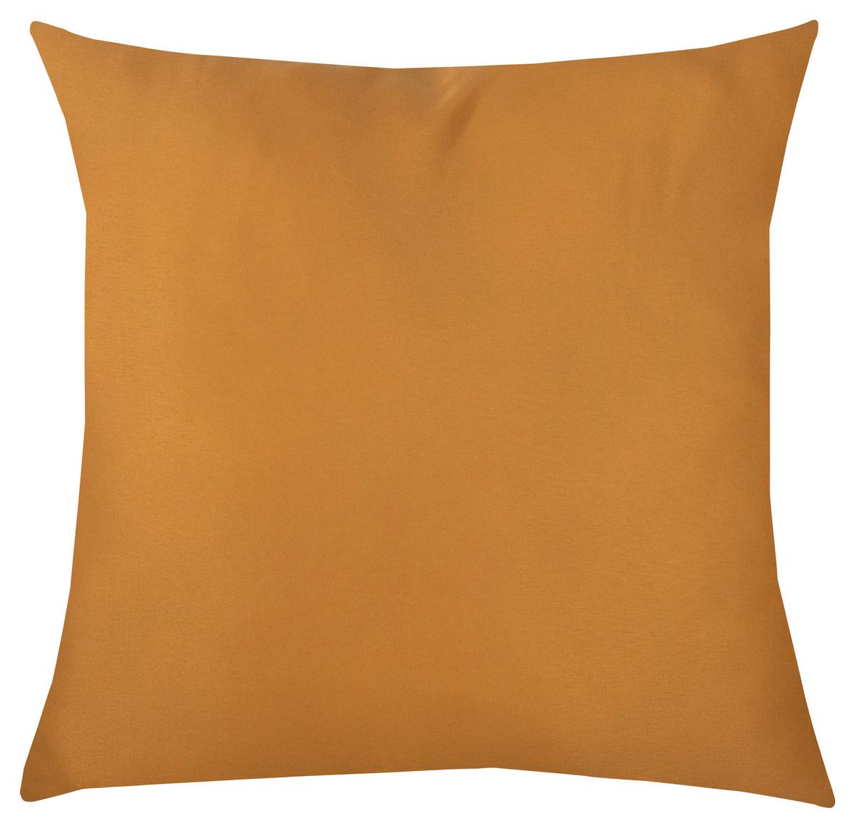 Zierkissen Niki 40x40 cm Polyester Multicolor - Taupe/Blau, KONVENTIONELL, Textil (40/40cm) - Ondega