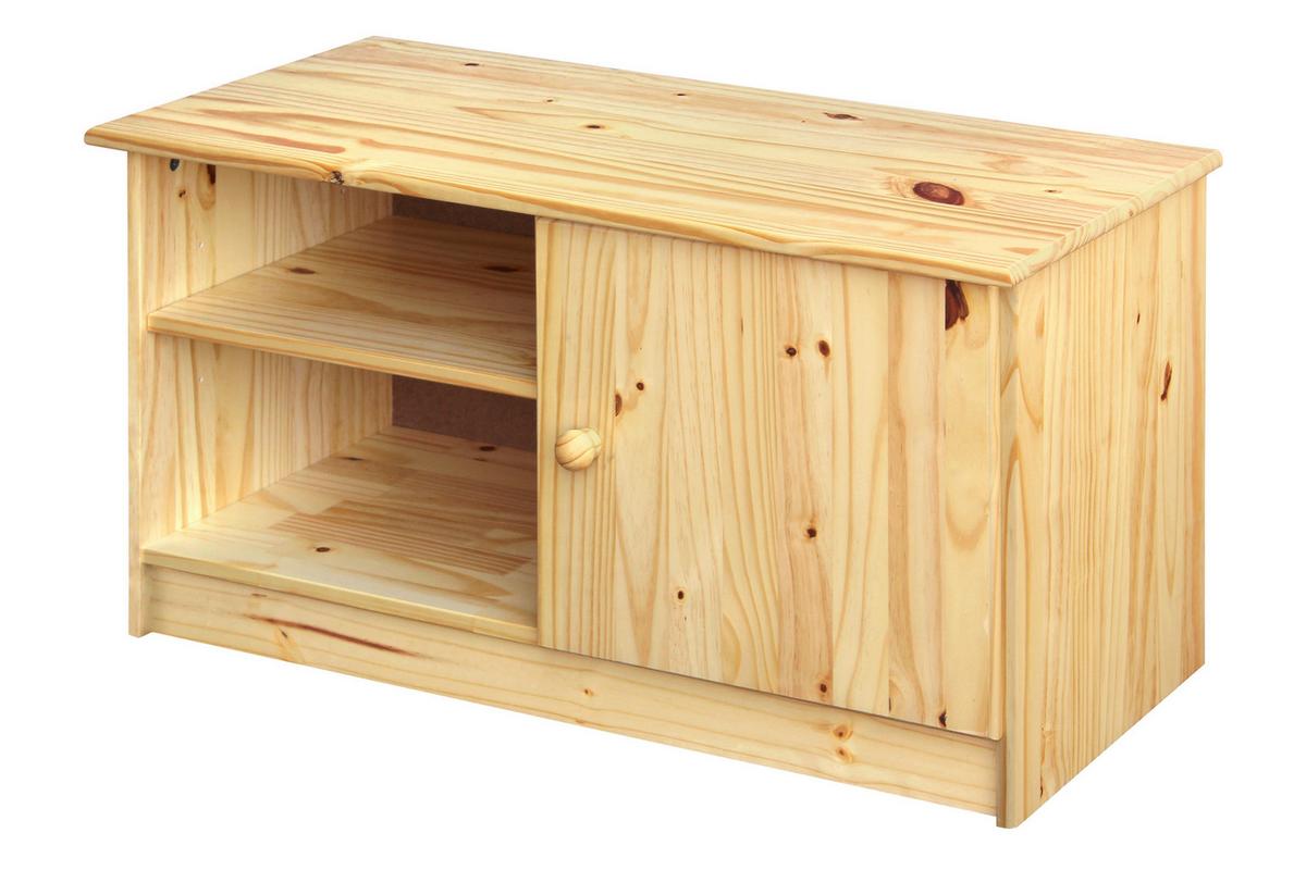 SCHUHSCHRANK Naturfarben B: 91cm - Naturfarben, Design, Holz (91/48/38cm) - MID.YOU