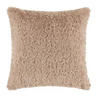 Dekorační polštář Rabbit Brushed, 45/45cm - světle hnědá, textil (45/45cm) - Modern Living