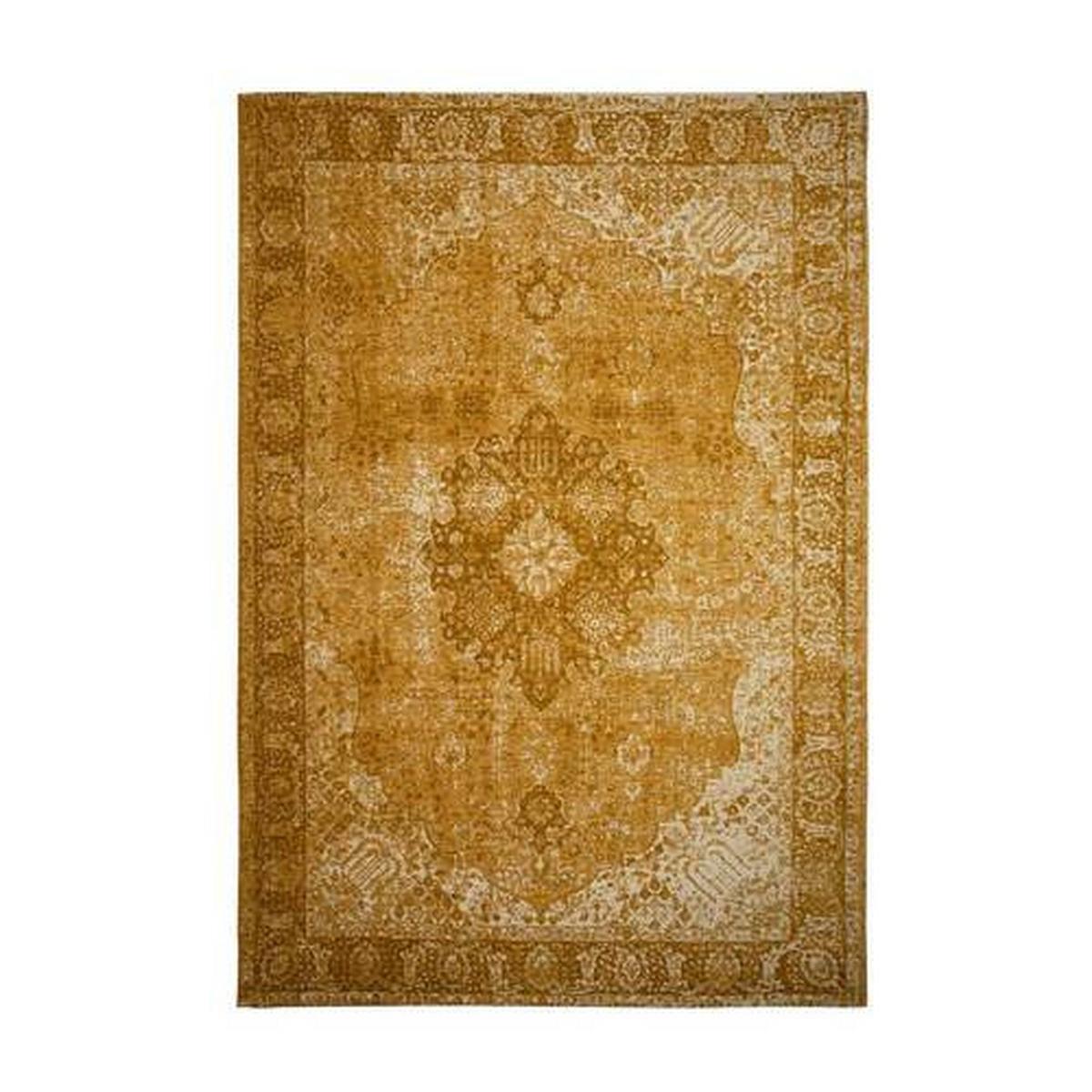 Vintage-teppich Antique Dunkelgelb B: 120 Cm - Dunkelgelb, Basics, Textil (120/170cm)