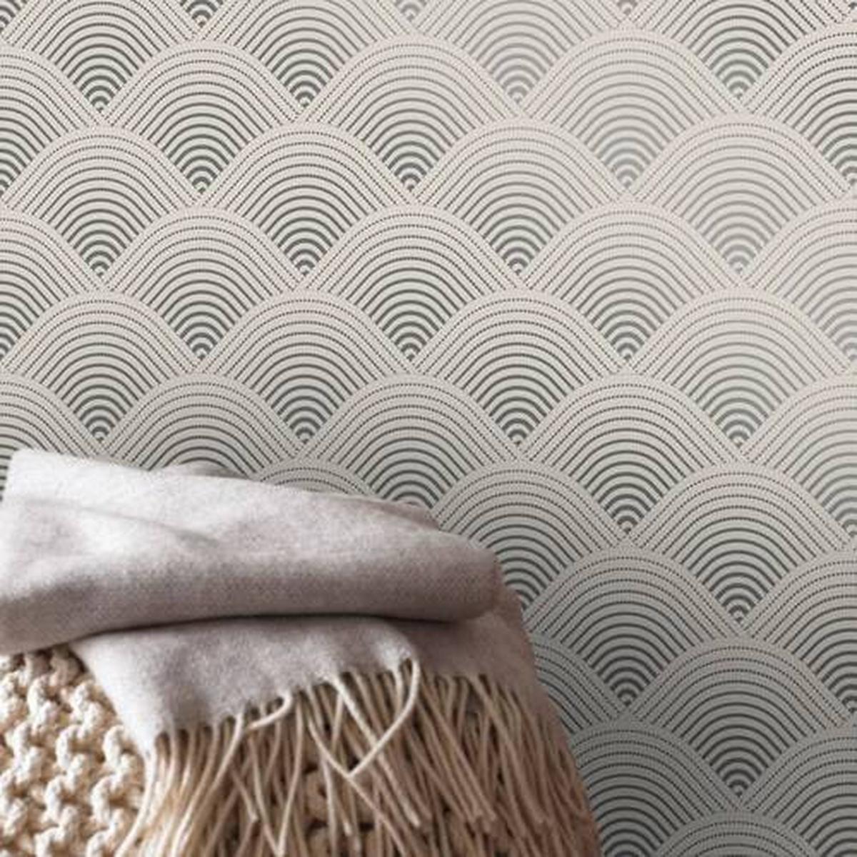 Vliestapete Rodeo, Taupe - Taupe, Basics, Papier/Kunststoff (53/1000cm)