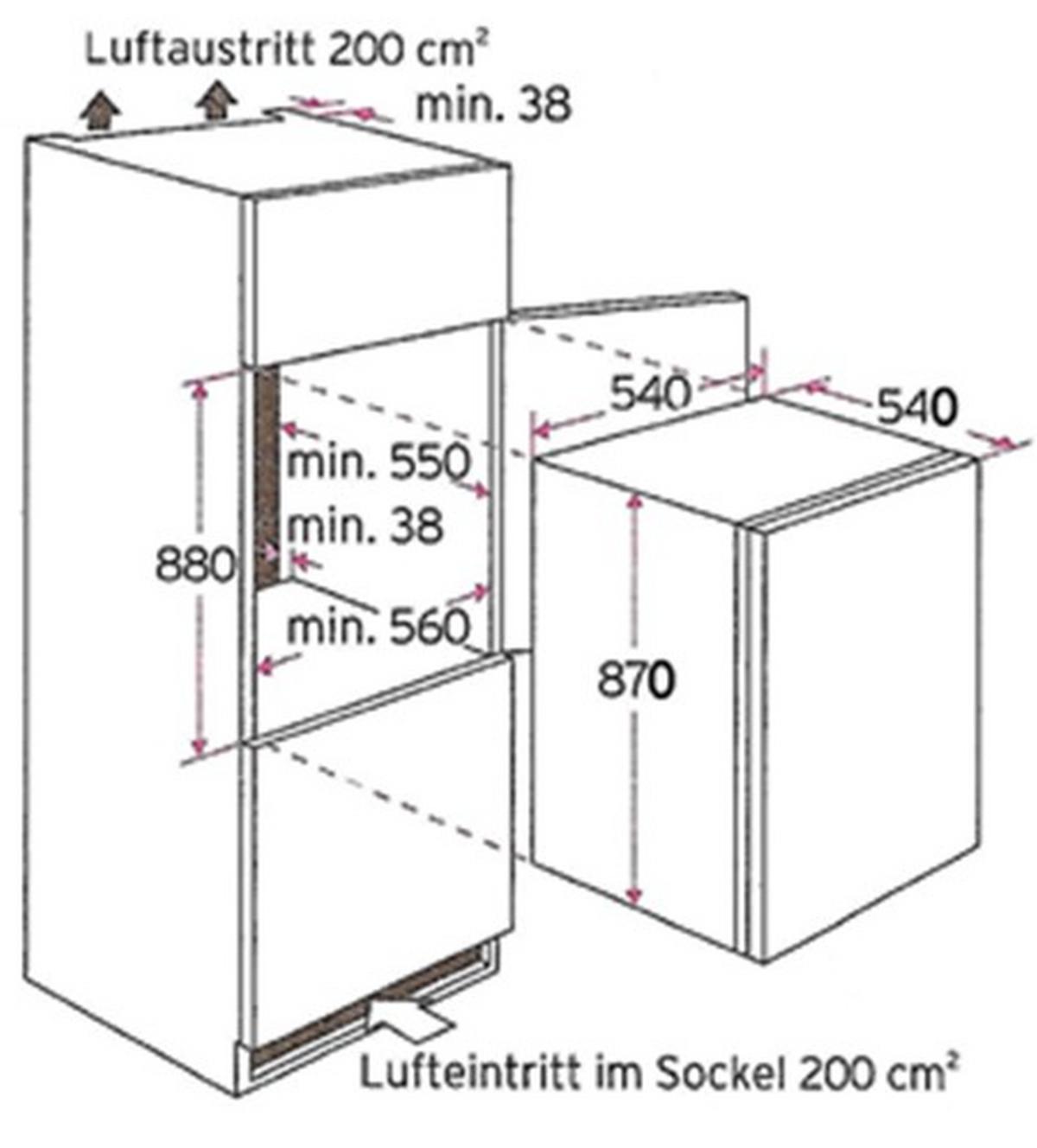 Küchenzeile Cardiff mit Geräten 280 cm Creme/Sonoma Eiche - Creme/Sonoma Eiche, Basics, Holzwerkstoff (280cm) - Held