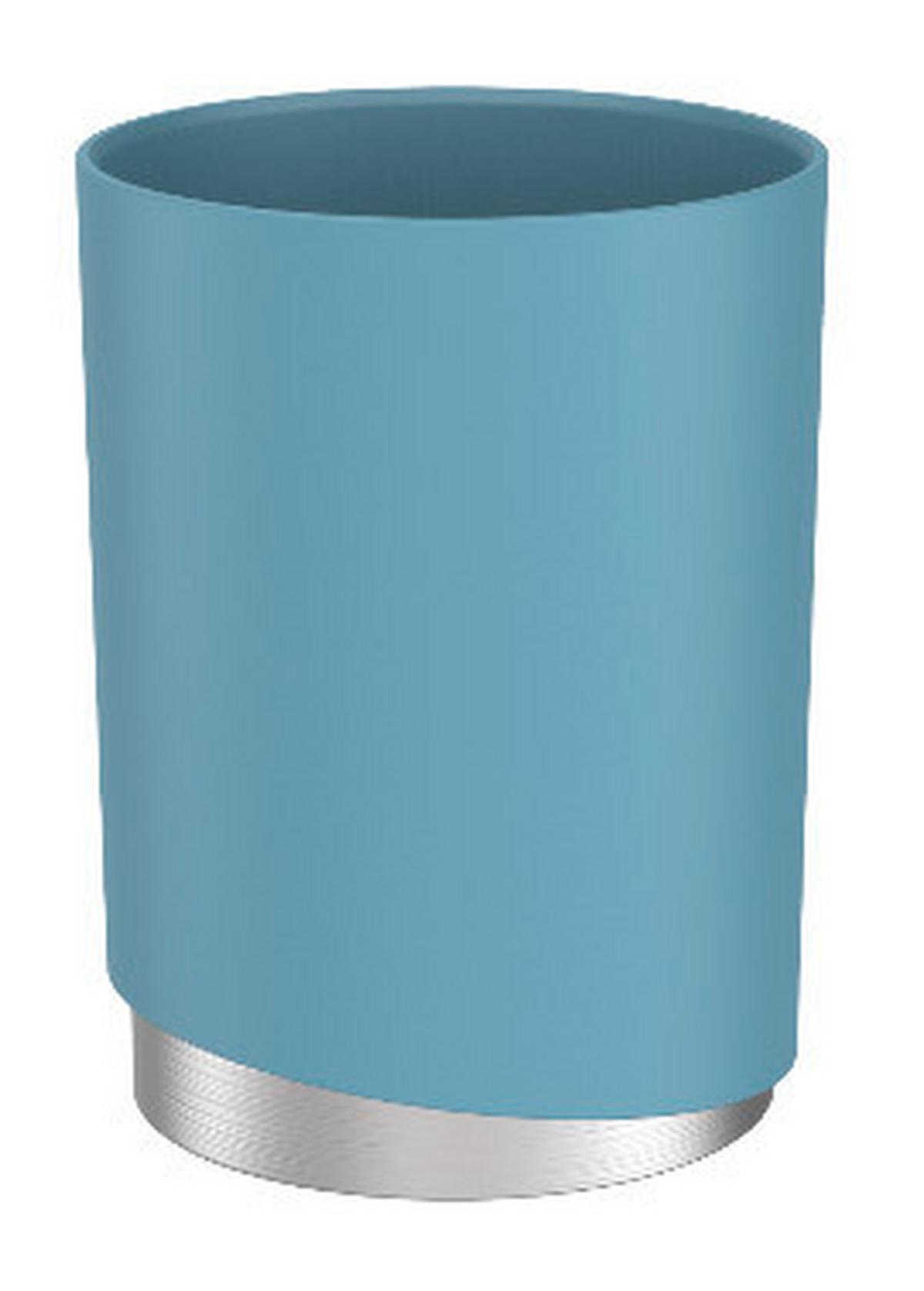 KELÍMEK NA ZUBNÍ KARTÁČEK CHRIS - modrá, Moderní, kov/plast (8/11cm) - Premium Living