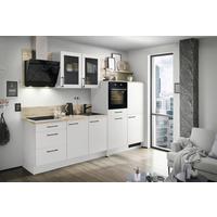 Küchenblock Ip2200 - Eichefarben/Hellgrau, MODERN, Holz (283,7cm) - Impuls