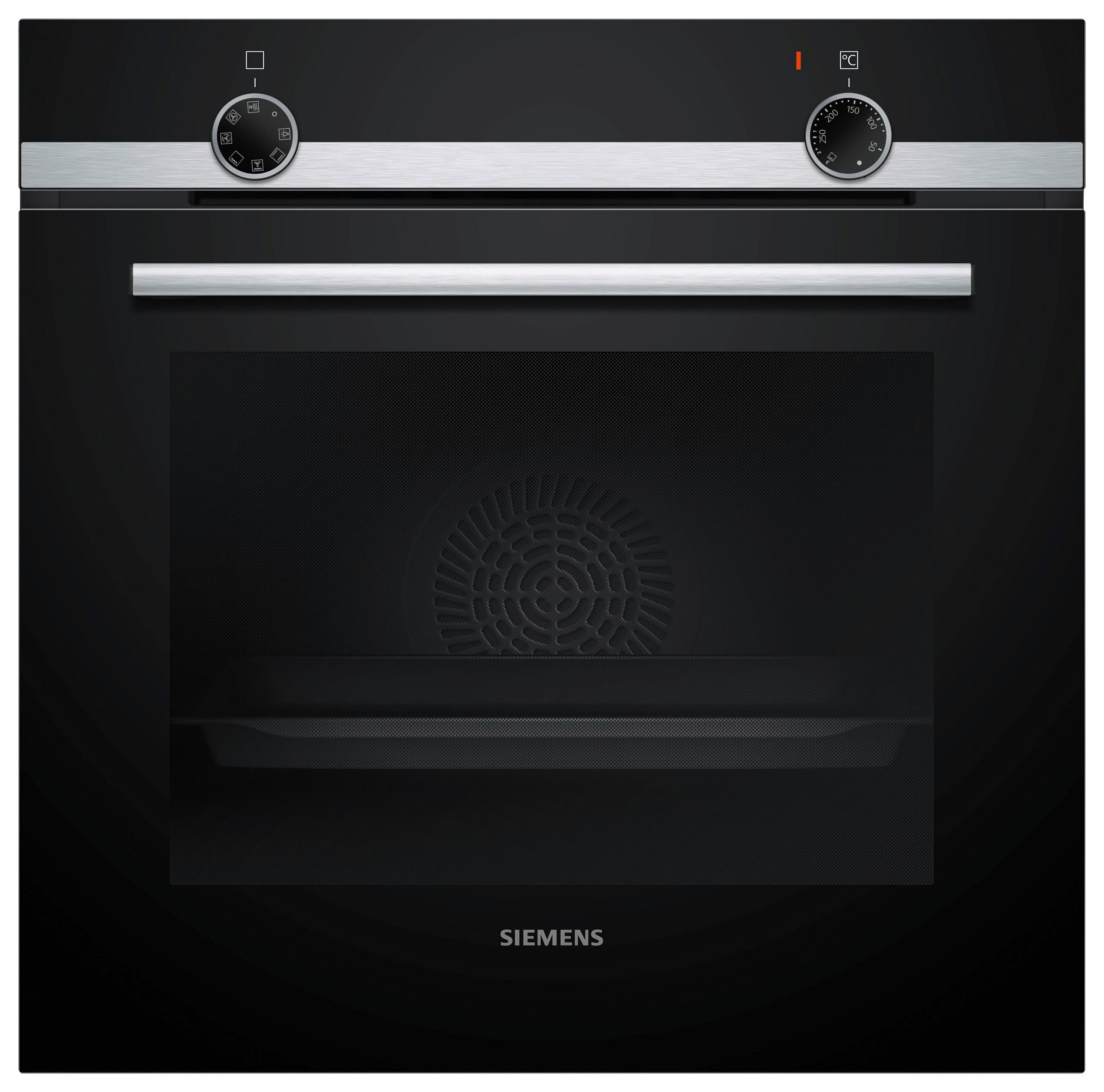 Einbaubackofen Hb510abr1 - Schwarz, Basics (59,5/59,4/54,8cm) - Siemens