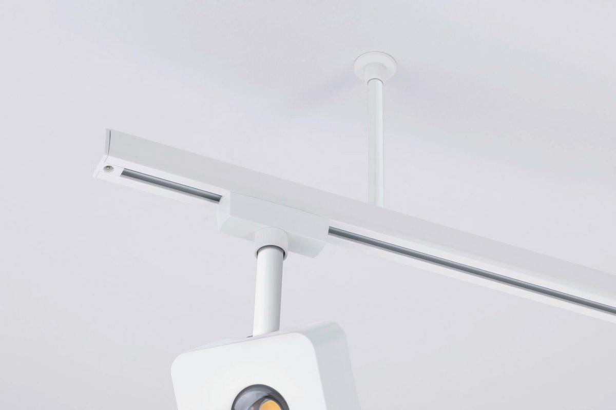 Schinenesystem-abhängung 95654 Urail Abhängung Sw - Weiß, Basics, Metall (2,3/10,5cm) - Paulmann