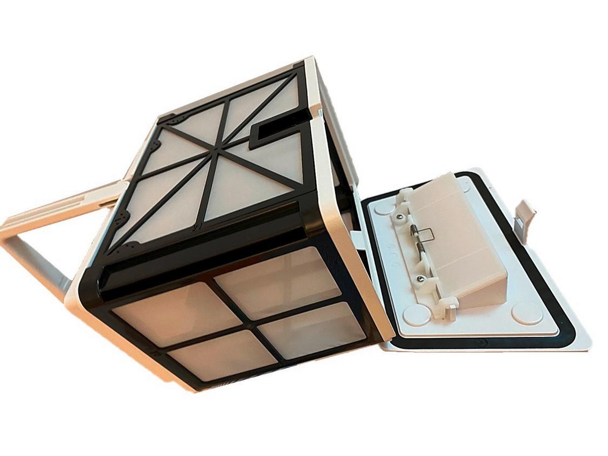 Poolroboter Xeox Poseidon - Orange/Grau, Basics, Kunststoff (43/40/25cm)