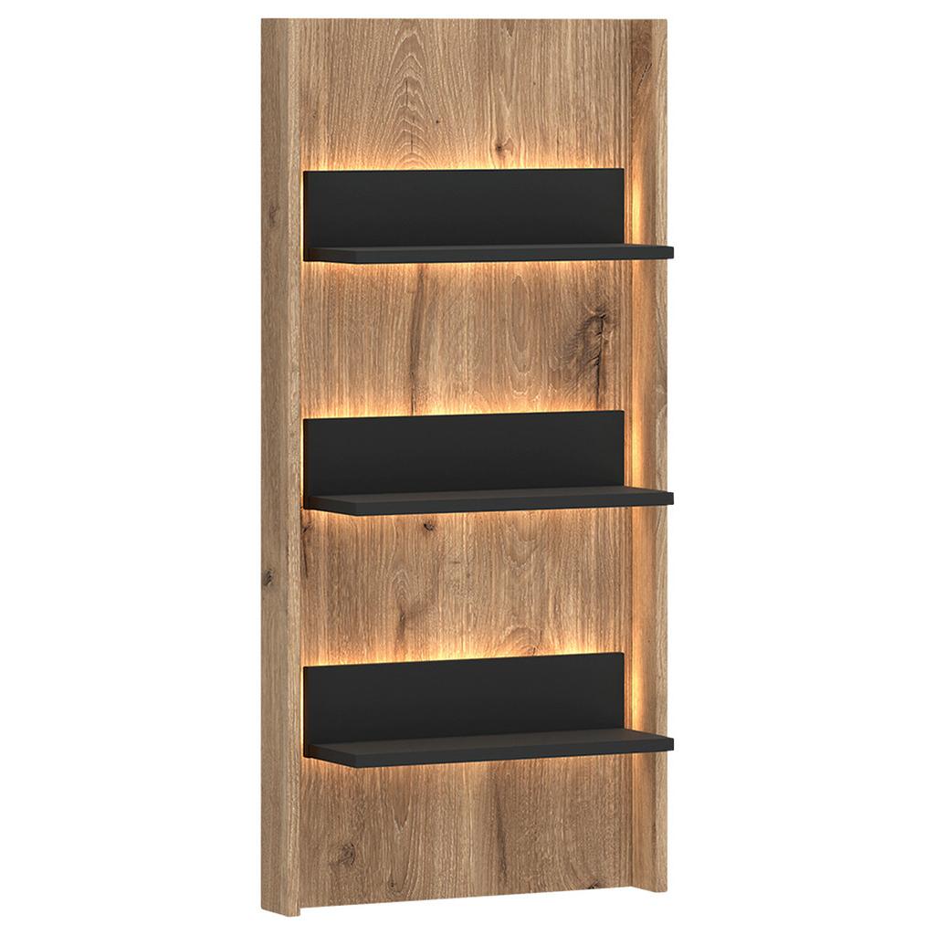 Wandpaneel Pardoo Eichefarben/anthrazit B: 50 Cm