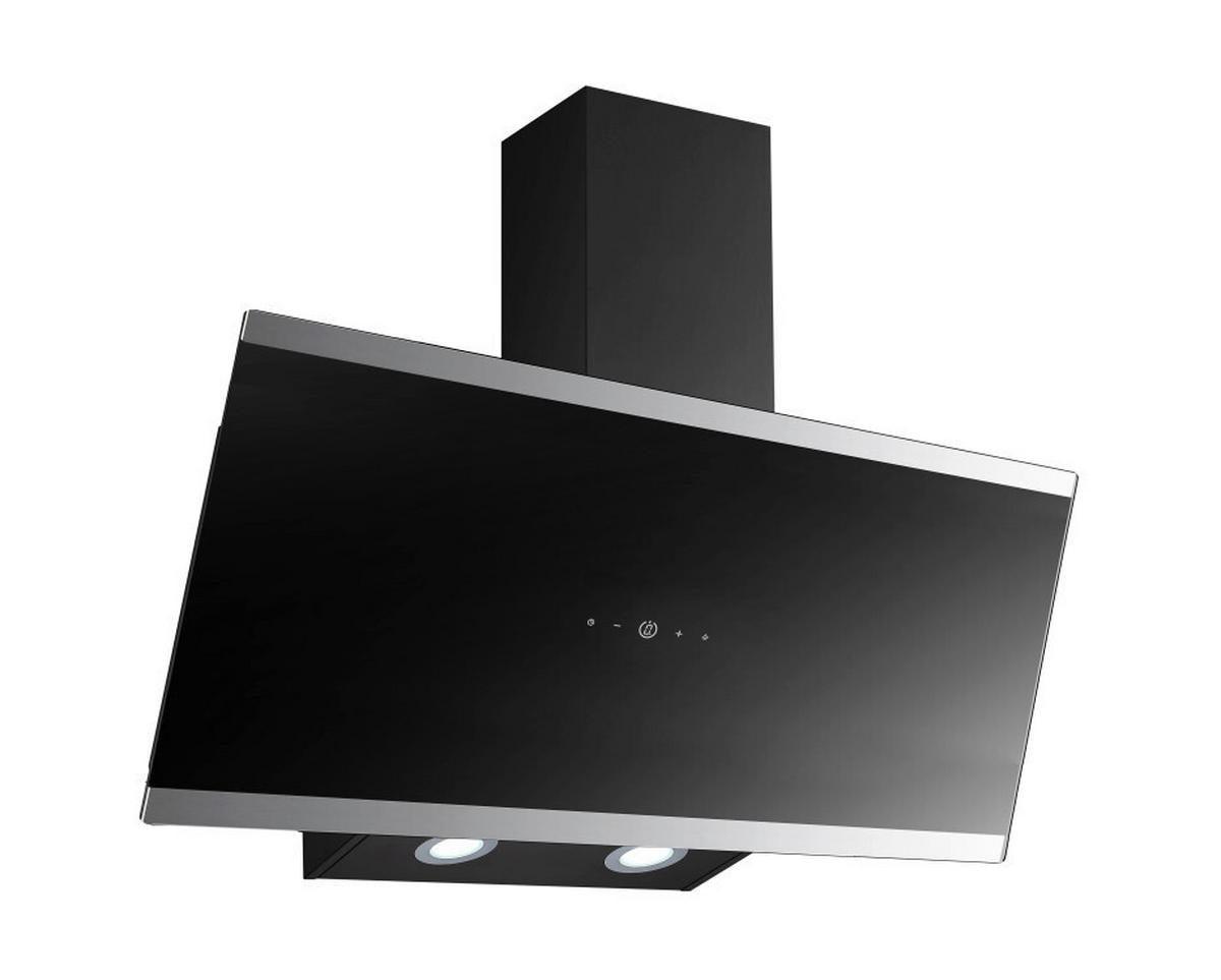 Dunstabzugshaube S33-90a+bth - Schwarz, Trend (90/114,4/38,2cm) - PKM