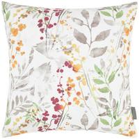 POTAH NA POLŠTÁŘ Steffi, 40/40cm - bílá/žlutá, Lifestyle, textil (40/40cm) - Mary's