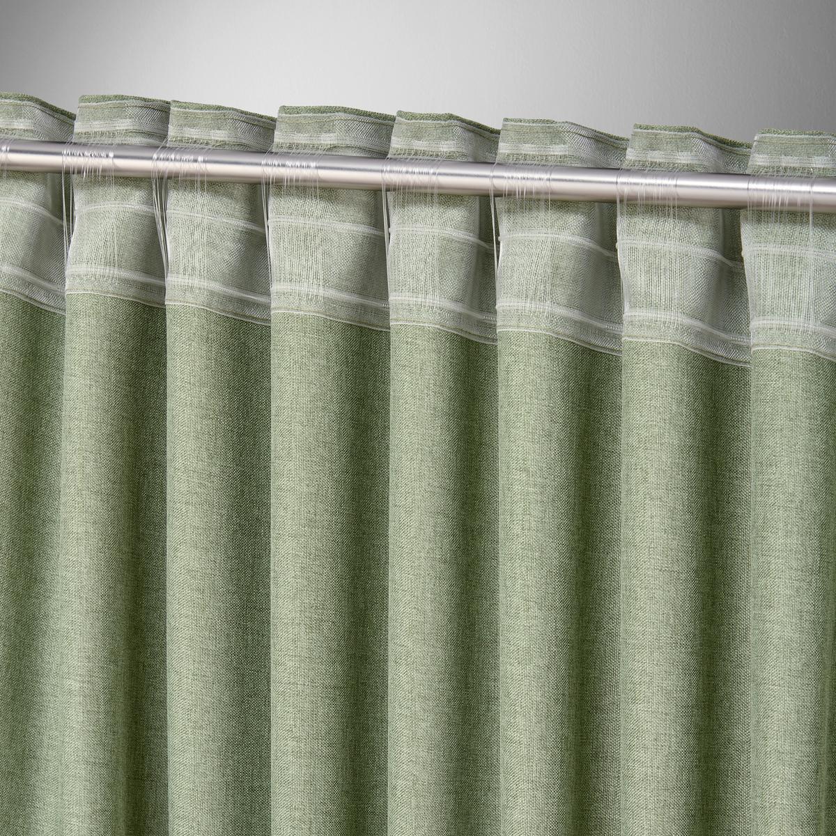 HOTOVÝ ZÁVĚS ULRICH -EXT- -TOP- - zelená, textil (135/245cm) - Modern Living