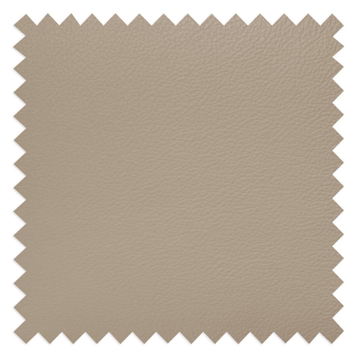 Ecksofa Fargo Hellgrau B: 234x190 Cm - Buchefarben/Hellgrau, Design, Leder/Textil (234/190cm) - Livetastic