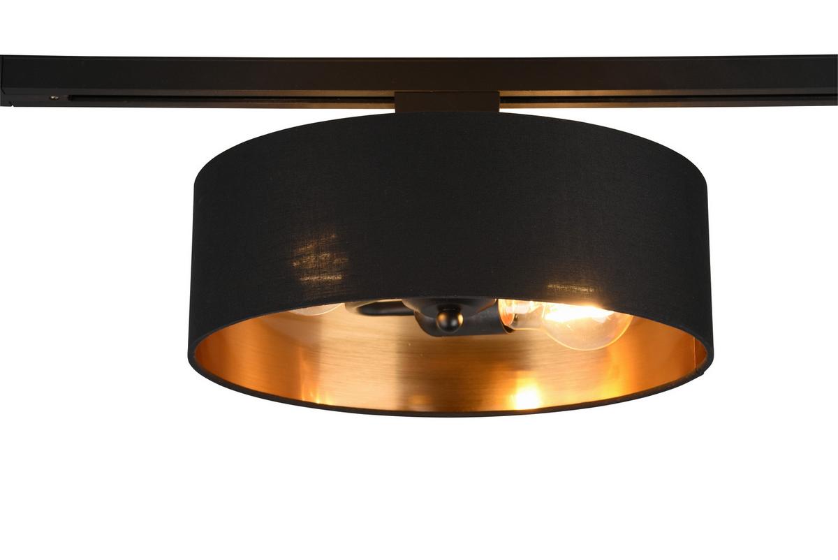 Schienensystem Duoline Deckenleuchte 76820280 dimmbar - Goldfarben/Schwarz, Basics, Metall (30/16,3cm) - Trio Leuchten