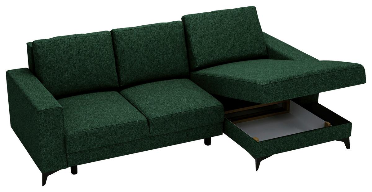 Harvey Grün S: 244x156 Cm - Schwarz/Grün, Design, Textil (244/156cm) - Livetastic