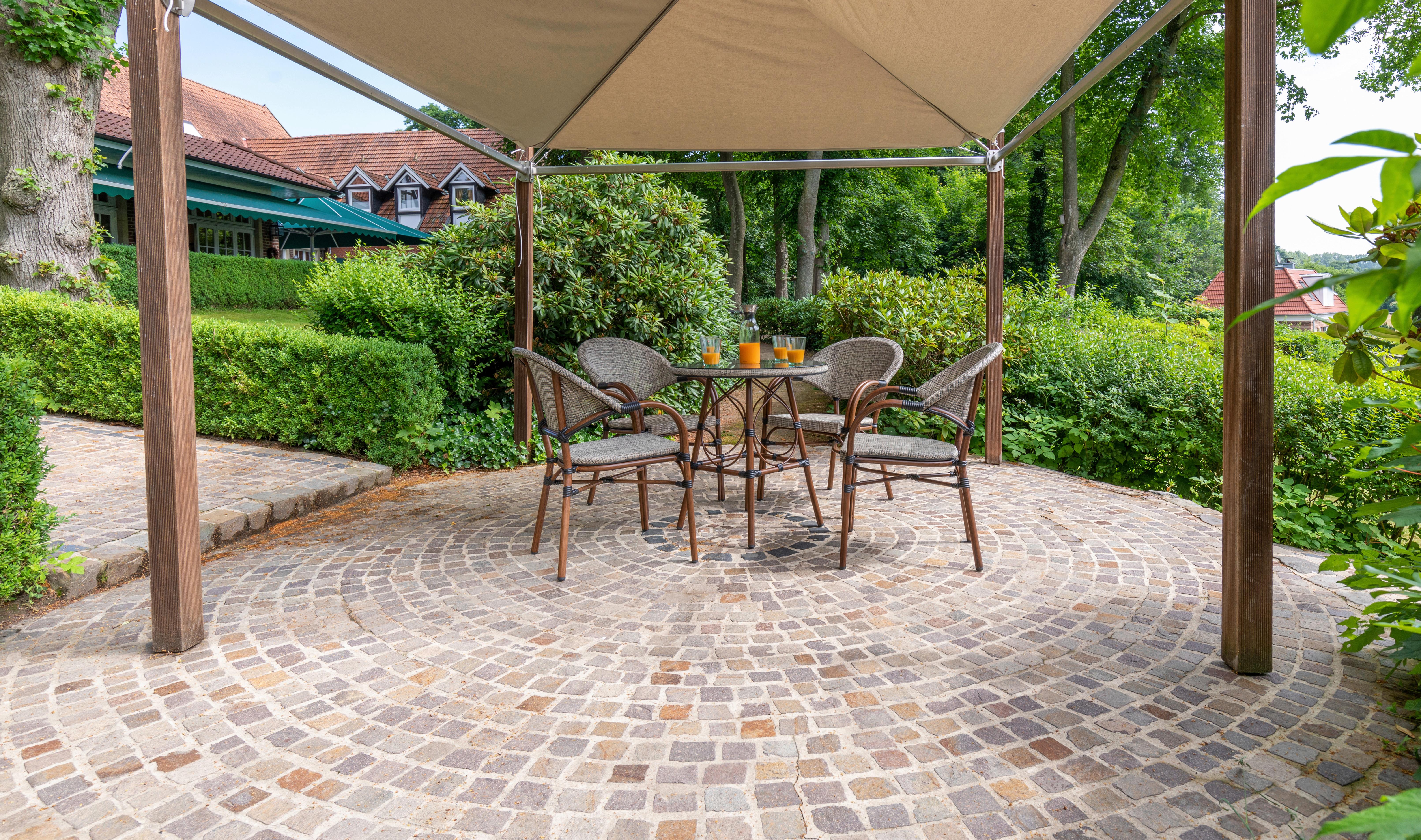 Gartenmöbel Set 3--Teilig. Maui Metall/Textil - Basics (70/74cm) - Gardenson