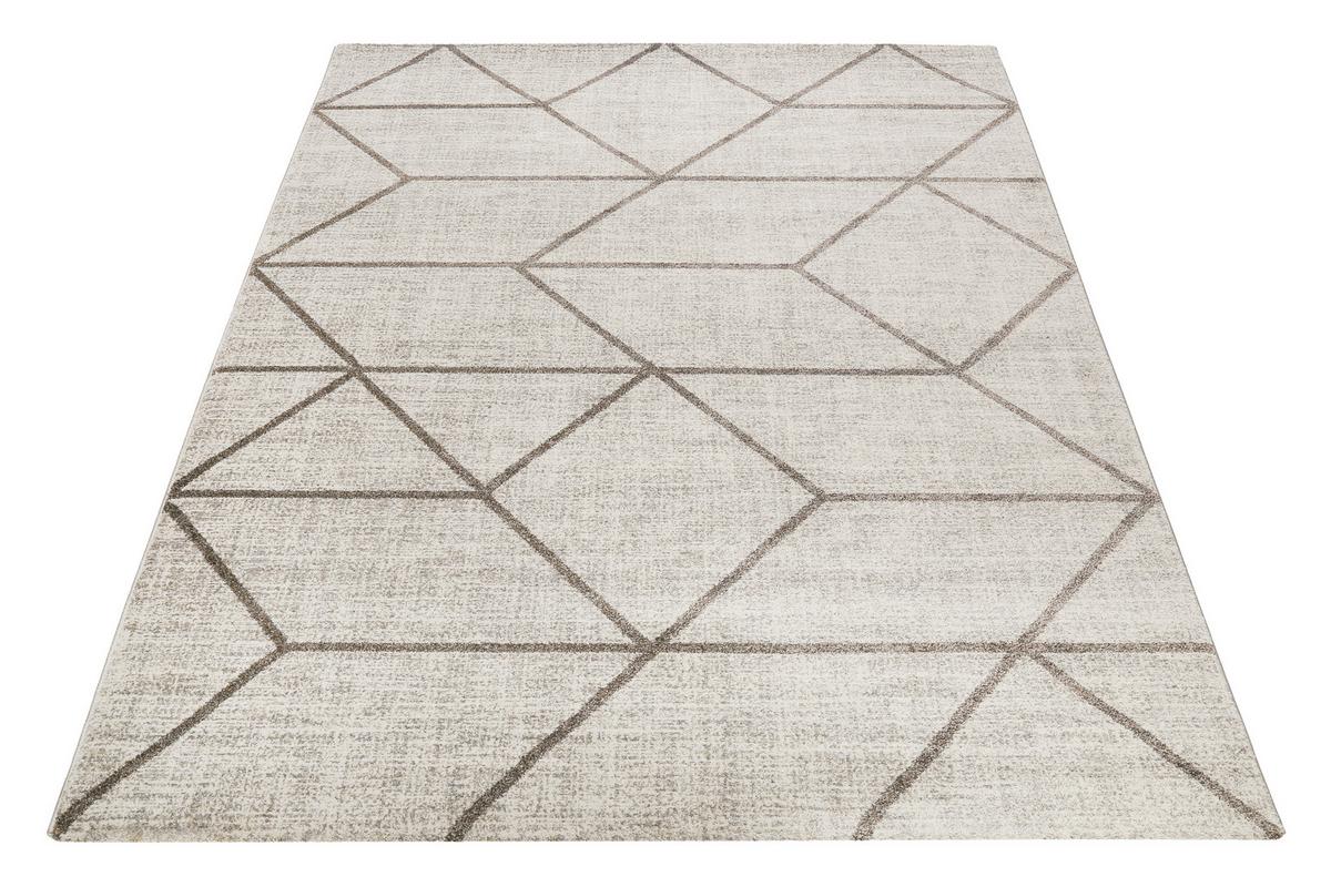 Webteppich Bossa Lounge Taupe/beige 200x290 Cm - Taupe/Beige, Design, Textil (200/290cm) - WECON HOME
