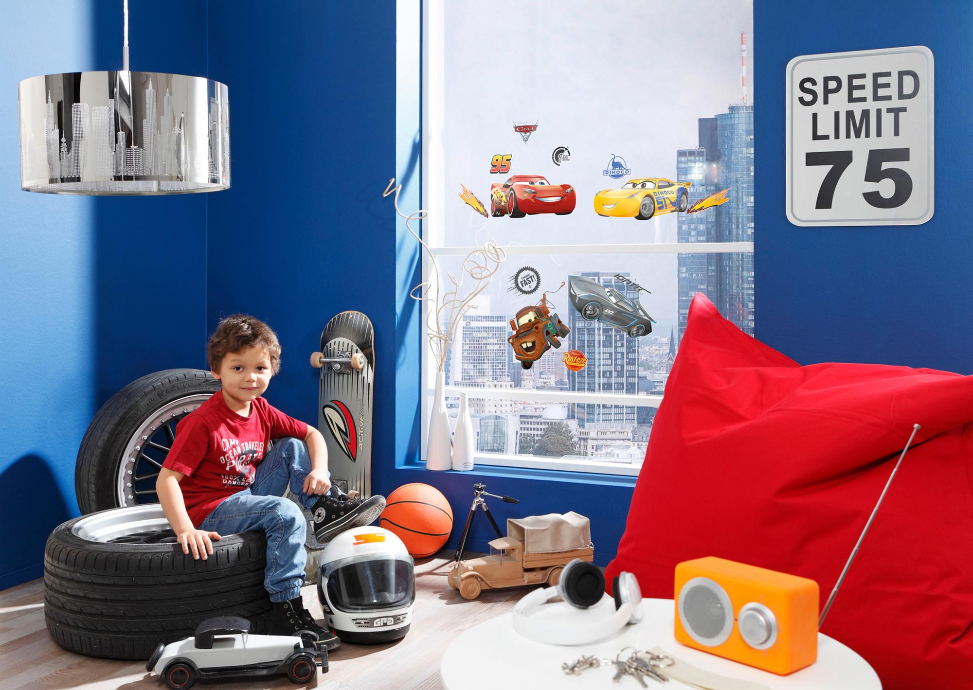 Fensterbild Cars - LIFESTYLE, Kunststoff (31/31cm)