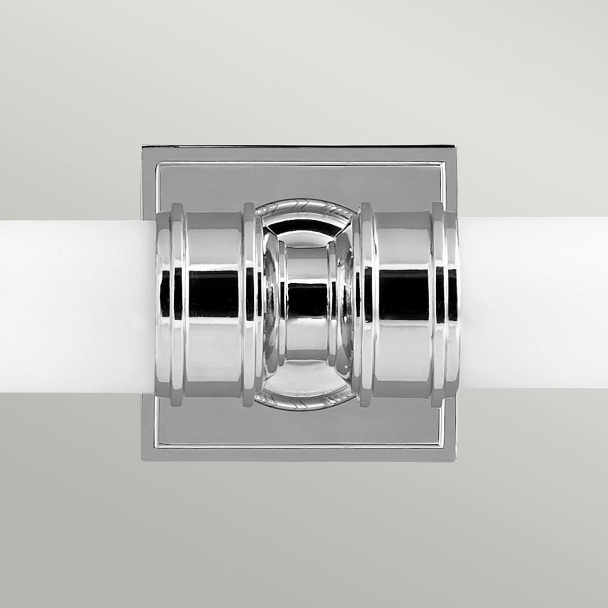 Bad-wandleuchte Payne Ip44 2-Flammig In Chromfarben - Chromfarben, Design, Glas/Metall (50,2/12,7/12.7cm) - Elstead Lighting