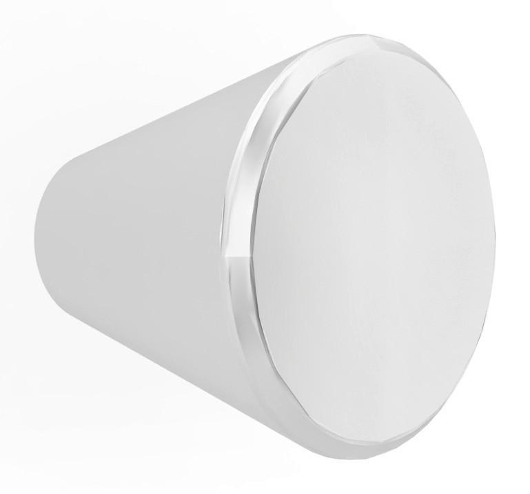 ÚCHYTKA NA NÁBYTEK UNIT - barvy hliníku, Moderní, plast (2,4/2,4/2,2cm) - Ondega