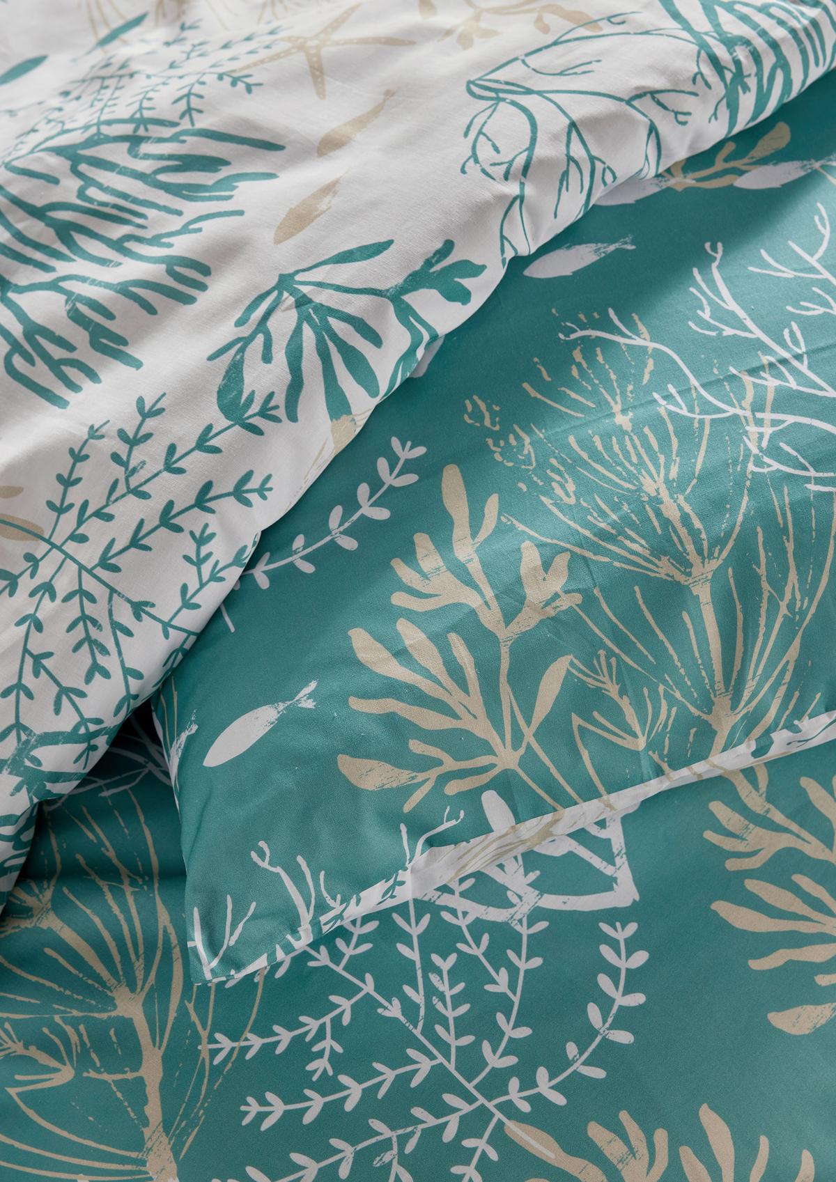 POVLEČENÍ RANFORCE, ca. 70x90/140x200 cm - mátově zelená, Moderní, textil (140/200cm)