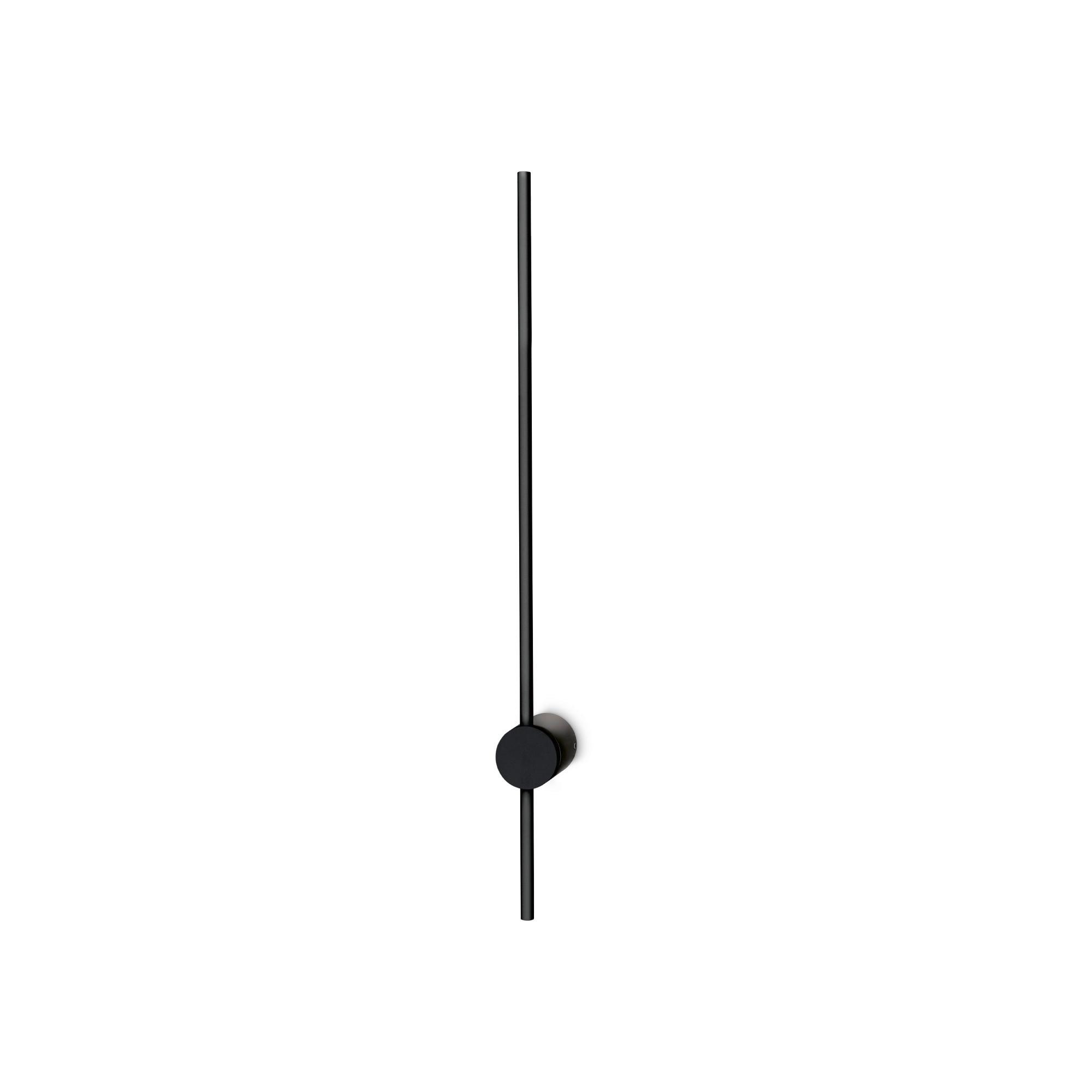 LED-Wandleuchte Nero Schwarz B: 7 cm - Schwarz, Design, Metall (70/7/10cm) - Ideal Lux