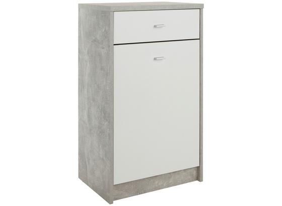 Kommode B 50cm 4-You New Beton Optik/Weiß - Weiß/Grau, MODERN, Holzwerkstoff (50/85,4/34,6cm) Kommode B 50cm 4-You New Beton Optik/Weiß - Weiß/Grau, MODERN, Holzwerkstoff (50/85,4/34,6cm)