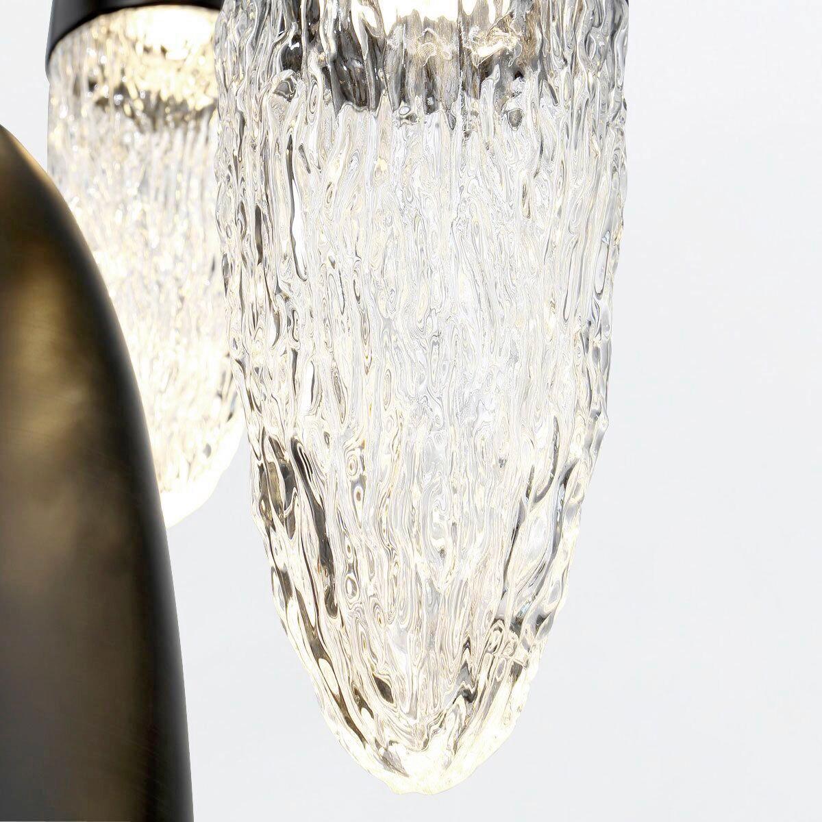 Függeszték Qn-Ecrou-1p-Bk - fekete, Konventionell, üveg/fém (61,5/16,5/70cm) - Elstead Lighting
