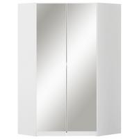Eckkleiderschrank Costa Weiß B: 117 Cm - Weiß, MODERN, Holzwerkstoff (117/197/104cm) - Rauch Möbel