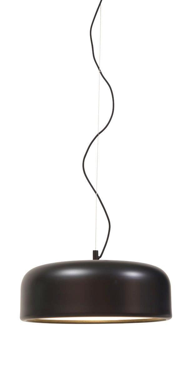 Hängeleuchte Marseille H: 176 cm höhenverstellbar - Schwarz, Design, Metall (47/176/23cm) - It's about Romi