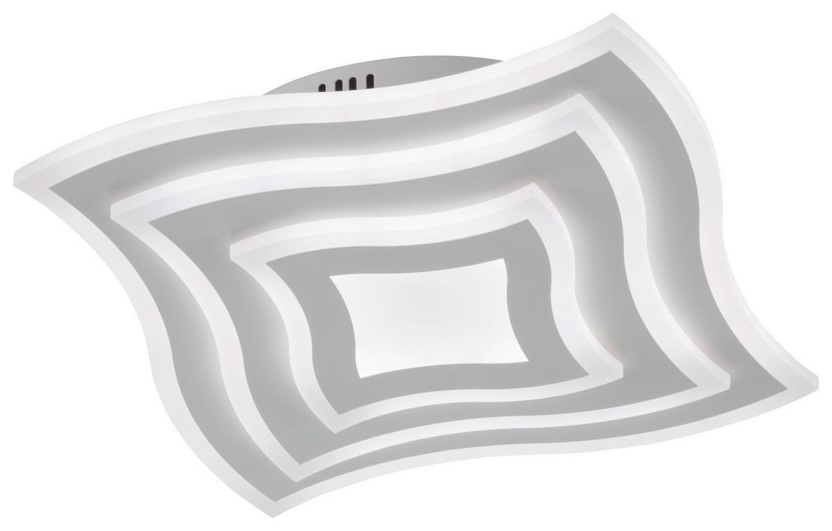 LED-Deckenleuchte 20486 Gorden - Weiß, Trend, Kunststoff/Metall (43/43/6cm) - Fischer & Honsel