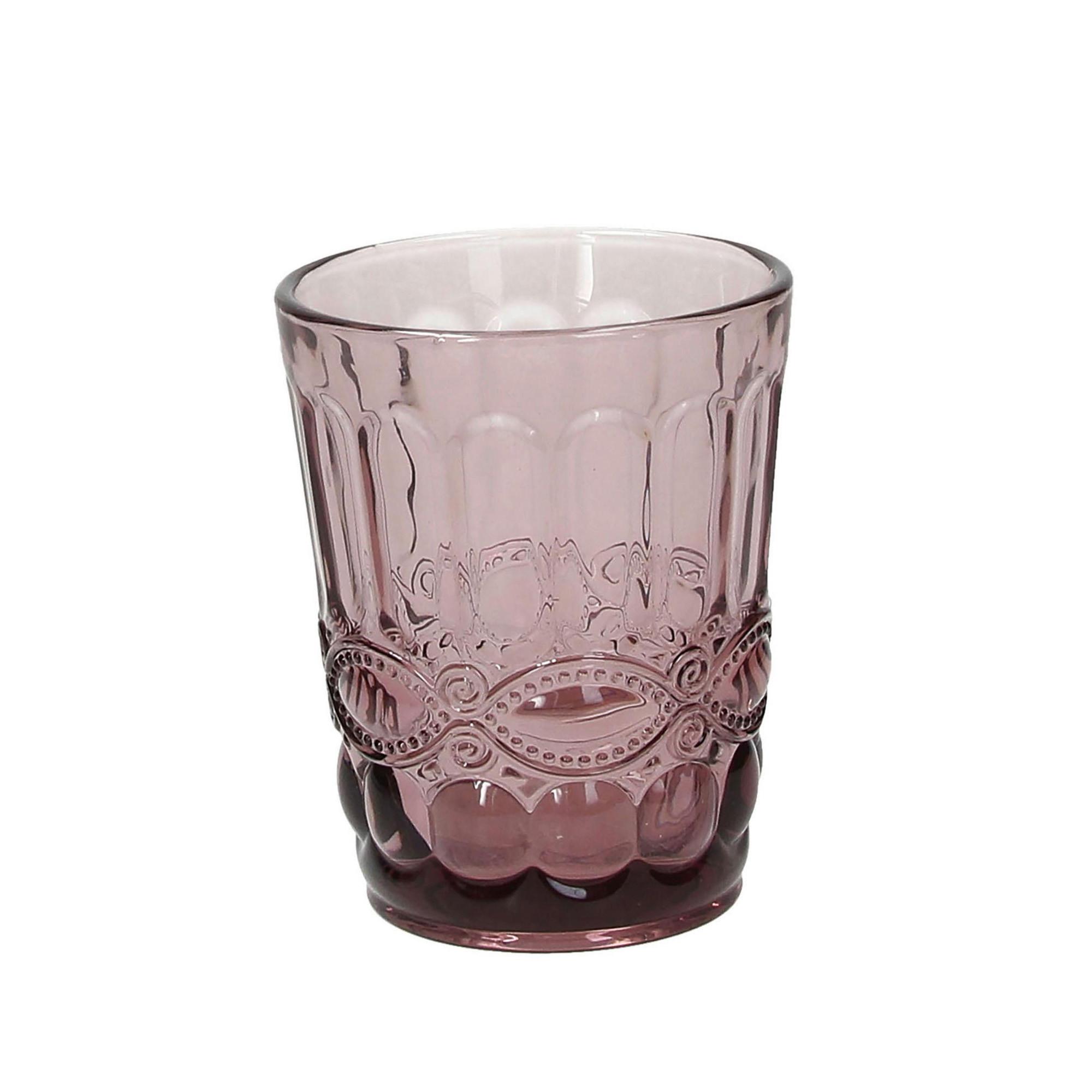 Trinkglas Madame 6-teilig - Lila, Basics, Glas (230ml) - Tognana