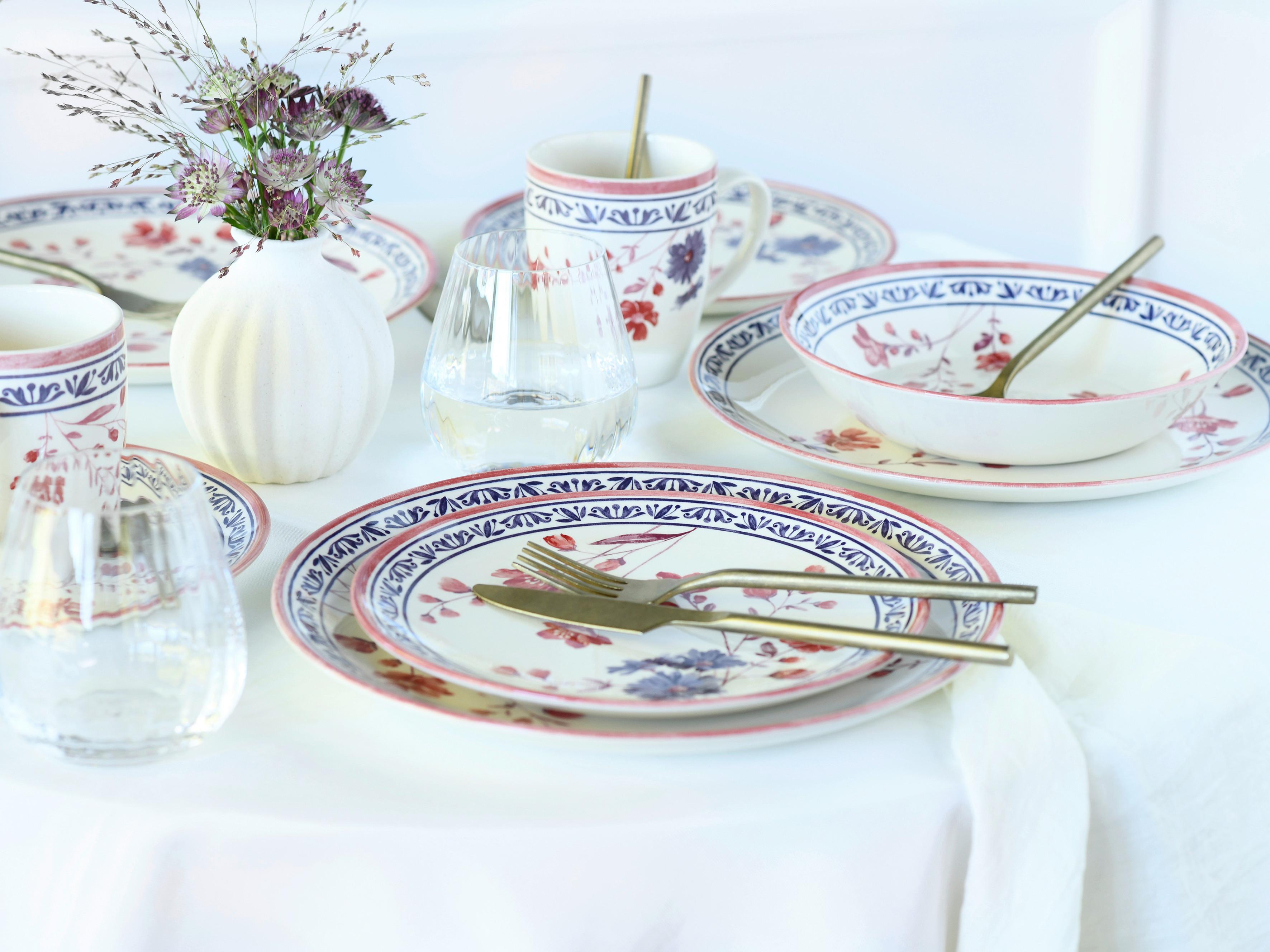 Kombiservice Cottage Multicolor 16--Teilig - Multicolor, Basics, Keramik - Creatable
