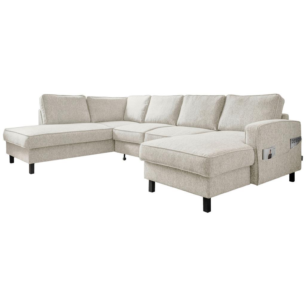 Wohnlandschaft Molly Beige B: 298 cm