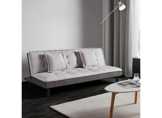 Rozkládací Pohovka Babette - šedá/světle šedá, Moderní, textil (183/70/82cm) - Modern Living Rozkládací Pohovka Babette - šedá/světle šedá, Moderní, textil (183/70/82cm) - Modern Living