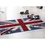 Webteppich Great Britain 100x160 cm - Blau/Rot, KONVENTIONELL, Textil (100/160cm) Webteppich Great Britain 100x160 cm - Blau/Rot, KONVENTIONELL, Textil (100/160cm)