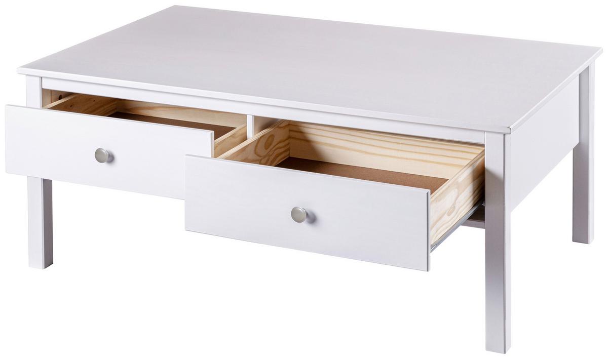 Couchtisch Chilly Home - Weiß, Design, Holz (110/70/47cm) - Livetastic