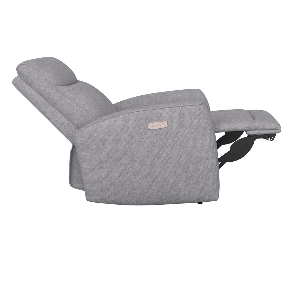 Tv-fotel Leon - sötétszürke, Basics, műanyag/textil (80/102/96cm) - Best Price