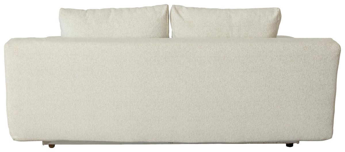 Schlafsofa Time Beige, B: 200 cm - Beige, Trend, Holz/Kunststoff (200/88/100cm)