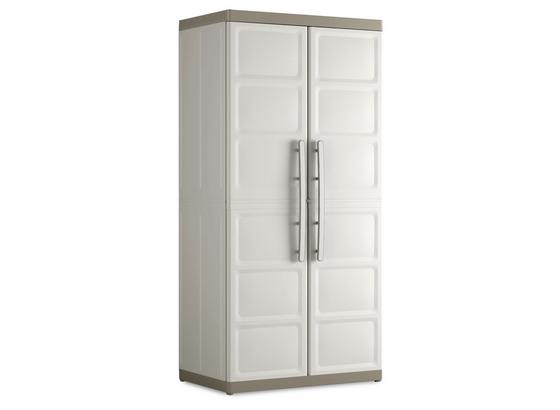 Aktenshrank Versperrbar Excellence Beige, Taupe B 89cm - Taupe/Beige, Basics, Kunststoff (89/182/54cm) - Keter Aktenshrank Versperrbar Excellence Beige, Taupe B 89cm - Taupe/Beige, Basics, Kunststoff (89/182/54cm) - Keter