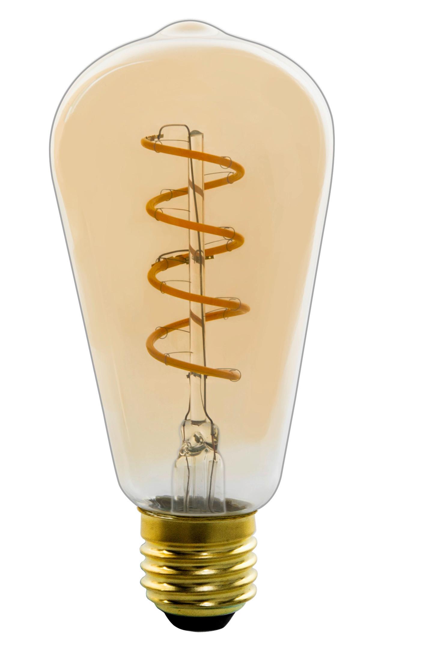 Dekorační žárovka 11405FMA max. 4 Watt - barvy grafitu, sklo (6,4/14cm) - Mömax