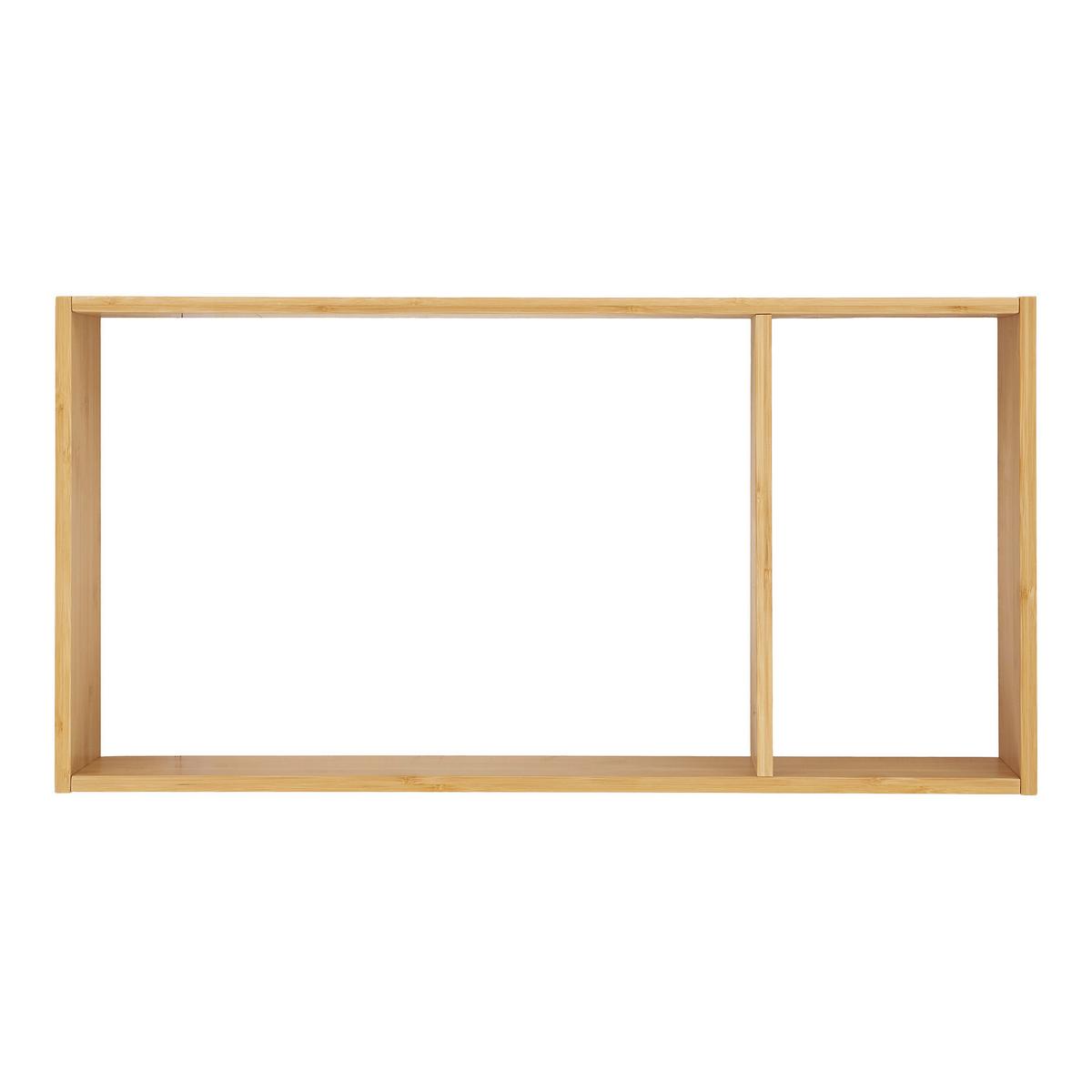 Wandregal Ember Hellbraun B: 70 Cm - Hellbraun, Design, Holz (70/35.5/15cm)