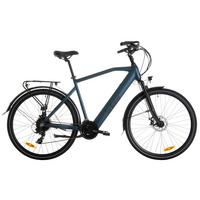 Elektrofahrrad Dunkelblau 24 Gänge - Dunkelblau, Basics, Metall (180/70/100cm)