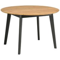 Ausziehtisch Paco 120 Az 120-200x74x120 cm Eichefarben - Eichefarben/Schwarz, KONVENTIONELL, Holz/Holzwerkstoff (120-200/120/74cm) - MID.YOU