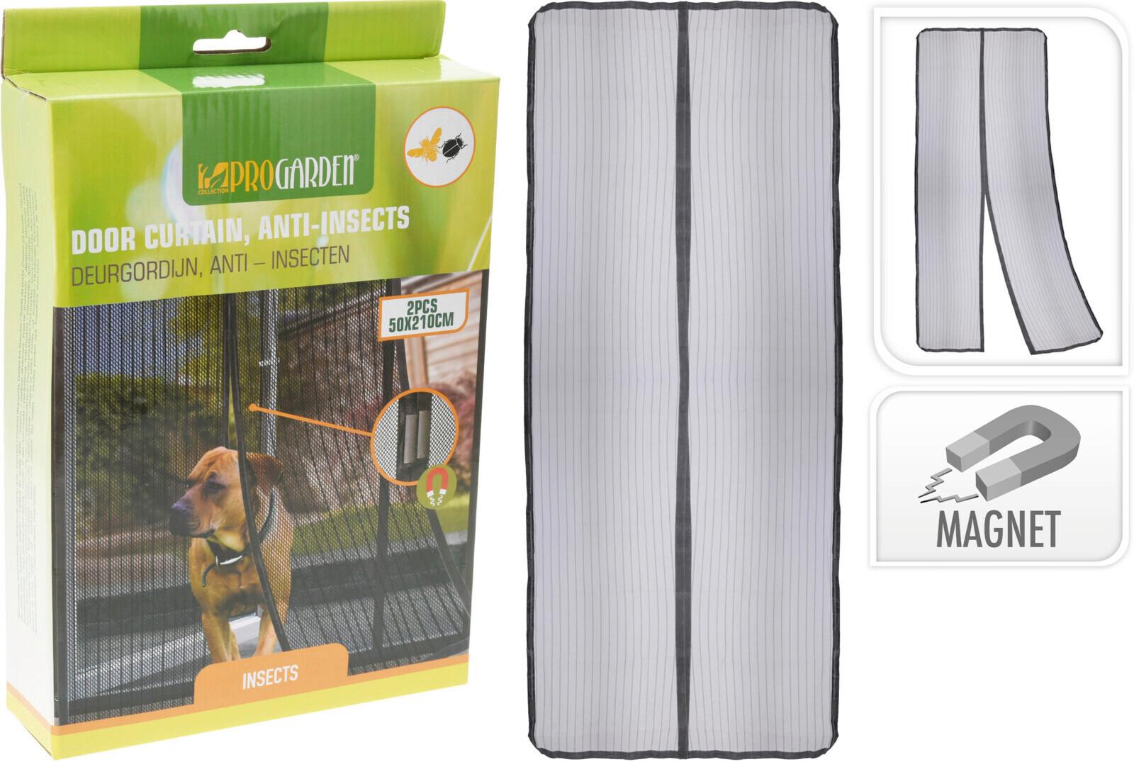 Insektenschutzvorhang Cy5910600 - Hellgrau, Basics, Kunststoff (220/50/0,2cm)